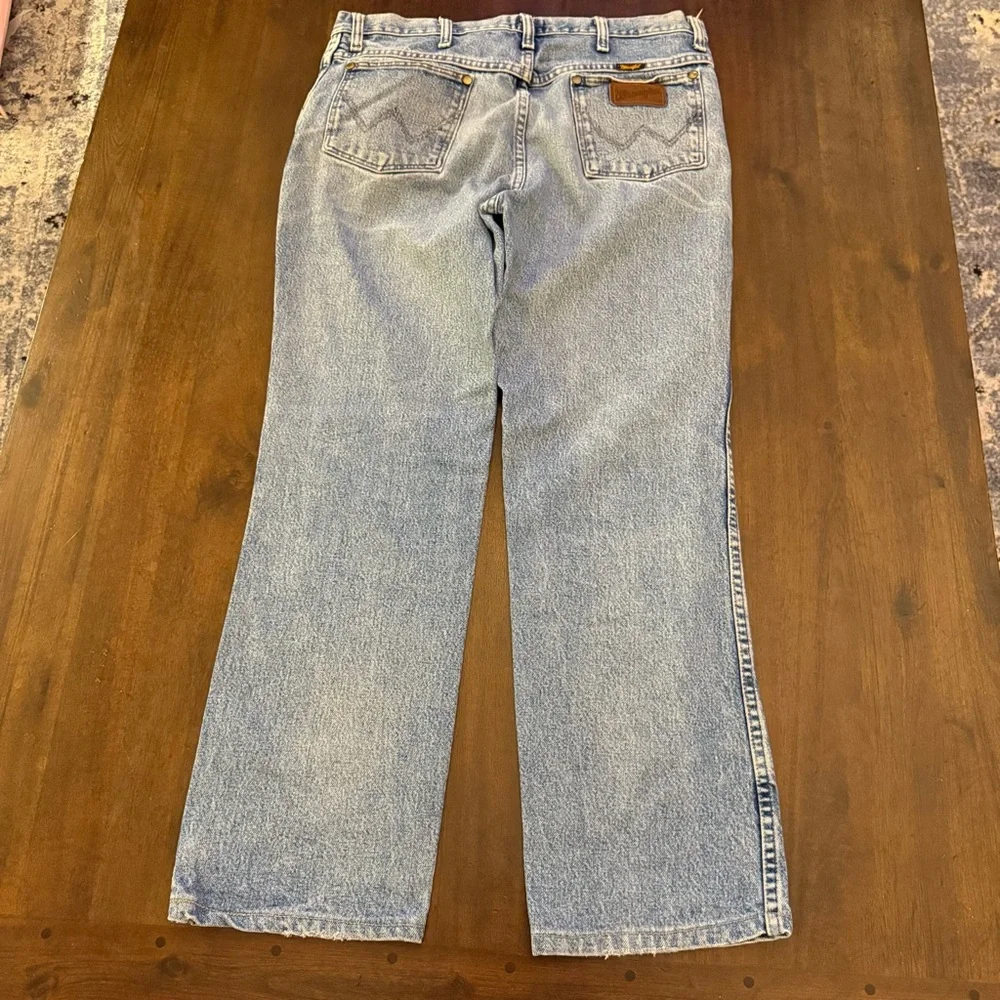 Wrangler‎ Classic Denim Cowboy Cut Relaxed Fit Jeans 36MWZSW